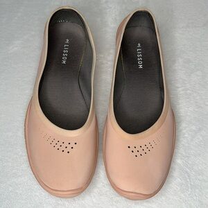 LISSOM Women Flyte Blush Slip-on Comfort Ballet Flats 9